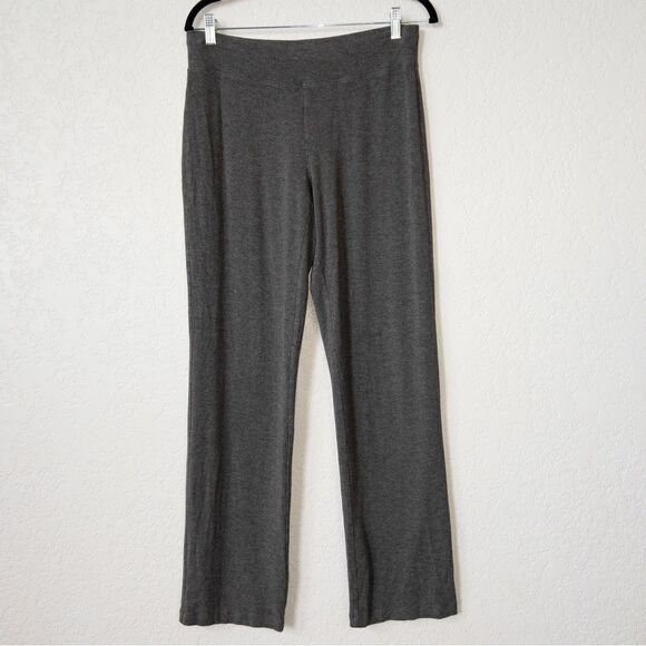 Eileen Fisher Charcoal Gray Italian Yarn Straight York Lounge Pants Size Small - Picture 2 of 7